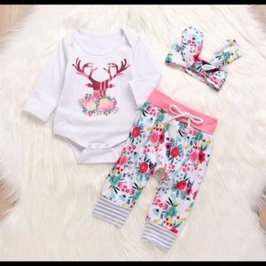 Baby Girl Rustic Designer Outfit 24 months